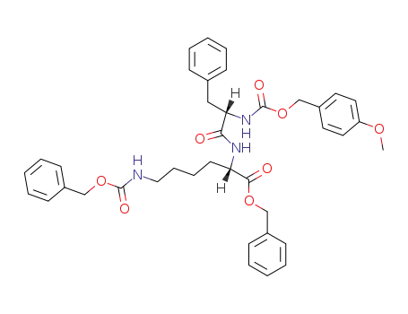 (S)-6-Benzyloxycarbonylamino-2-[(S)-2-(4-methoxy-benzyloxycarbonylamino)-3-phenyl-propionylamino]-hexanoic acid benzyl ester