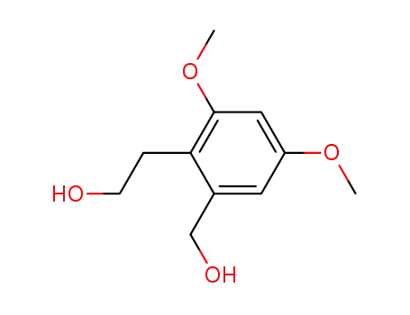 2-Hydroxymethyl-4,6-dimethoxy-phenaethylalkohol