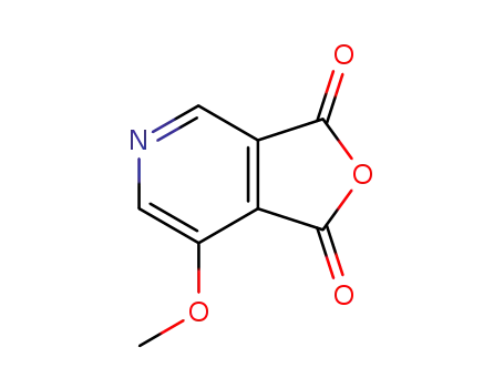 Molecular Structure of 62489-29-6 (Furo[3,4-c]pyridine-1,3-dione, 7-methoxy-)