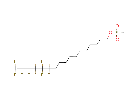Methanesulfonic acid 12,12,13,13,14,14,15,15,16,16,17,17,17-tridecafluoro-heptadecyl ester