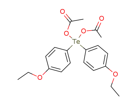 Di-(p-aethoxyphenyl)-tellurdiacetat