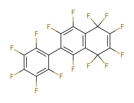 6-Pentafluorphenyl-perfluor-1,4-dihydro-naphthalin