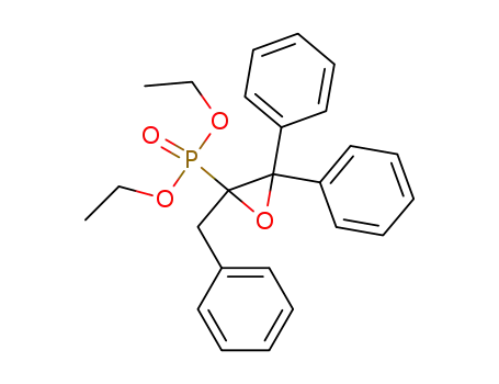 Phosphonic acid, [3,3-diphenyl-2-(phenylmethyl)oxiranyl]-, diethyl ester
