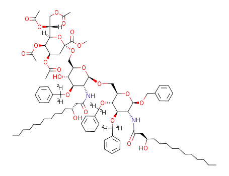 Molecular Structure of 106115-87-1 (C<sub>85</sub>H<sub>116</sub><sup>(2)</sup>H<sub>6</sub>N<sub>2</sub>O<sub>24</sub>)