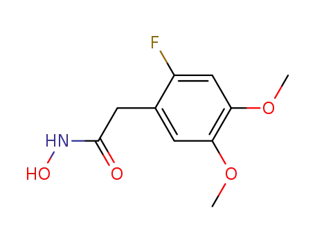 4,5-Dimethoxy-2-fluorophenylacetohydroxamic acid