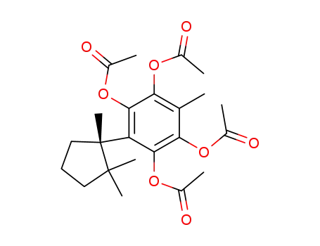 Leucohelicobasidin-tetraacetat