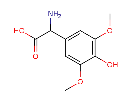 아미노-(4-하이드록시-3,5-디메톡시-페닐)-아세트산