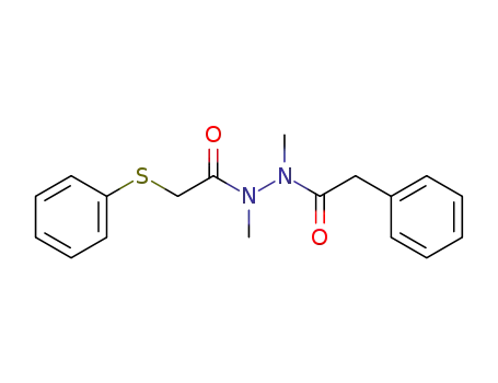 Phenylsulfanyl-acetic acid N,N'-dimethyl-N'-phenylacetyl-hydrazide