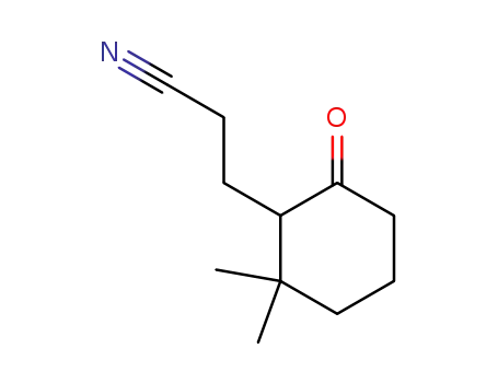 2-(2-cyanoethyl)-3,3-dimethylcyclohexanone