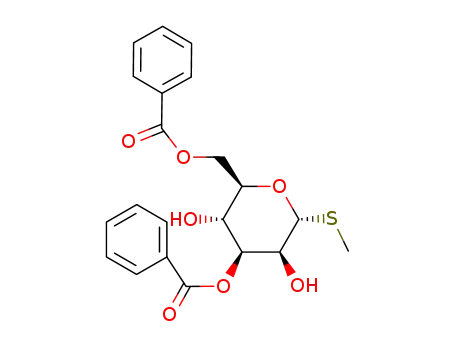 methyl 3,6-di-O-benzoyl-1-deoxy-1-thio-α-D-mannopyranoside
