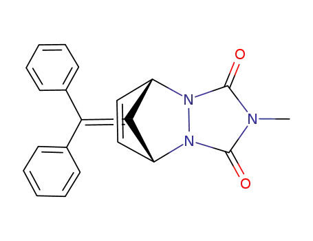 (1S,7R)-10-Benzhydrylidene-4-methyl-2,4,6-triaza-tricyclo[5.2.1.0<sup>2,6</sup>]dec-8-ene-3,5-dione
