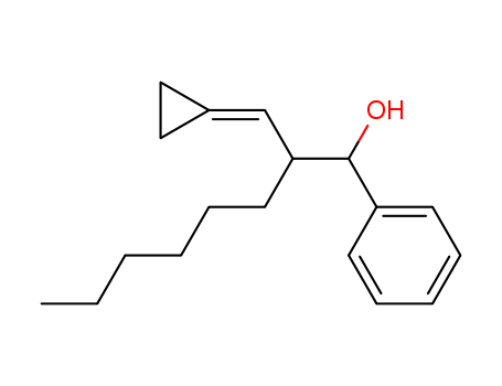 Benzenemethanol, a-[1-(cyclopropylidenemethyl)heptyl]-