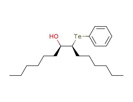(7R,8S)-8-Phenyltellanyl-tetradecan-7-ol