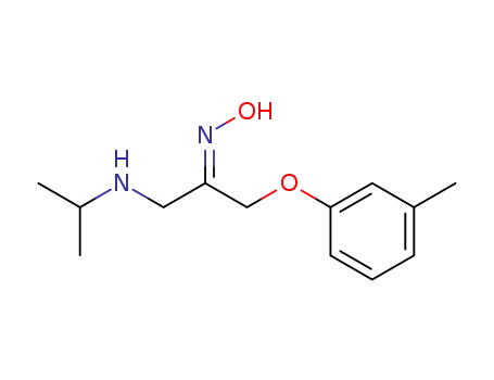 1-Isopropylamino-3-m-tolyloxy-propan-2-one oxime