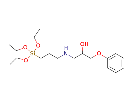 N-[(2-hydroxy-3-phenoxy)propyl]-(3-aminopropyl)triethoxysilane