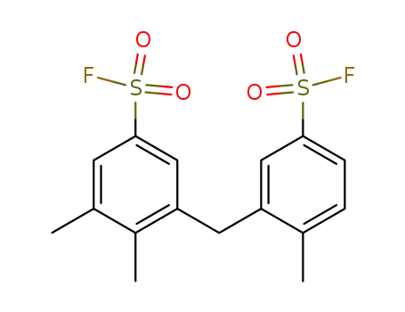 3-(5-Fluorosulfonyl-2-methyl-benzyl)-4,5-dimethyl-benzenesulfonyl fluoride