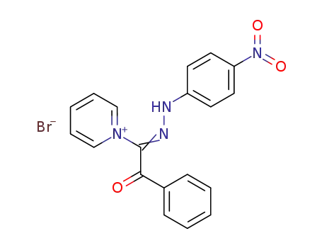 Pyridinium, 1-[1-[(4-nitrophenyl)hydrazono]-2-oxo-2-phenylethyl]-,
bromide