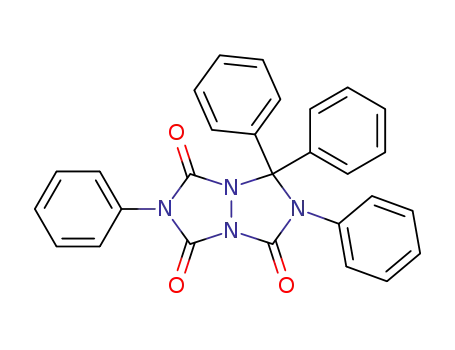 6,7-dihydro-2,6,7,7-tetraphenyl<1,2,4>triazolo<1,2-a><1,2,4>triazole-1,3,5-trione