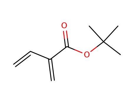 Molecular Structure of 44985-61-7 (3-Butenoic acid, 2-methylene-, 1,1-dimethylethyl ester)