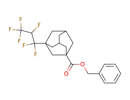 3-(1,1,2,3,3,3-Hexafluoro-propyl)-adamantane-1-carboxylic acid benzyl ester