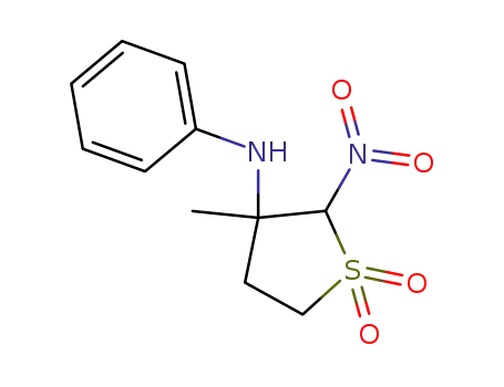 2-nitro-3-methyl-3-phenylaminosulfolane