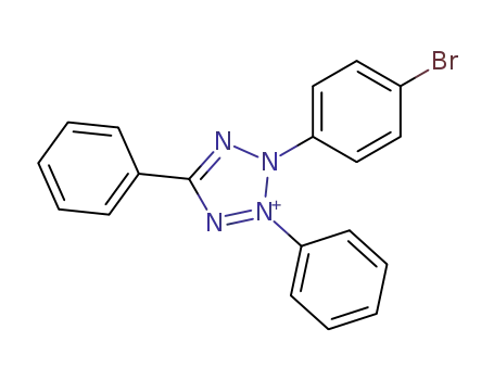 2-Phenyl-3-p-bromphenyl-5-phenyl-tetrazolium