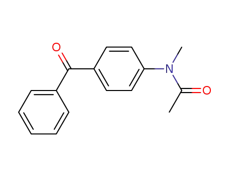 Molecular Structure of 82772-32-5 (Acetamide, N-(4-benzoylphenyl)-N-methyl-)