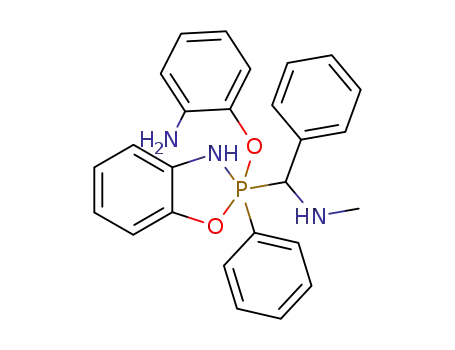 2-[2-(Methylamino-phenyl-methyl)-2-phenyl-1-oxa-3-aza-2λ<sup>5</sup>-phospha-indan-2-yloxy]-phenylamine