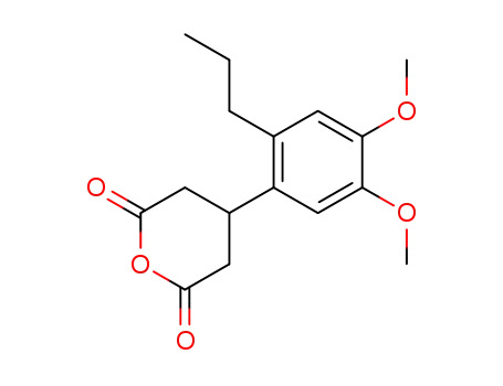 β-(2-n-propyl-4,5-dimethoxyphenyl)-glutaric anhydride