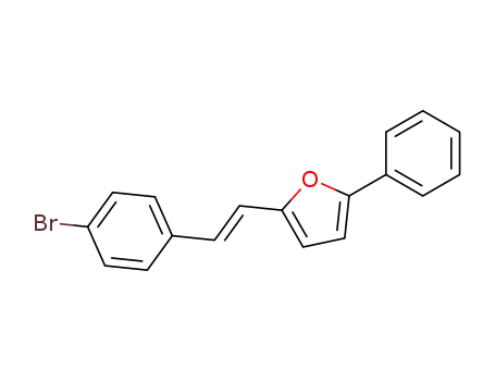2-[(E)-2-(4-Bromo-phenyl)-vinyl]-5-phenyl-furan
