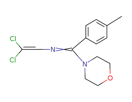 Morpholine, 4-[[(2,2-dichloroethenyl)imino](4-methylphenyl)methyl]-