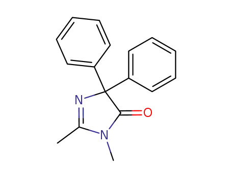 4H-Imidazol-4-one, 3,5-dihydro-2,3-dimethyl-5,5-diphenyl-