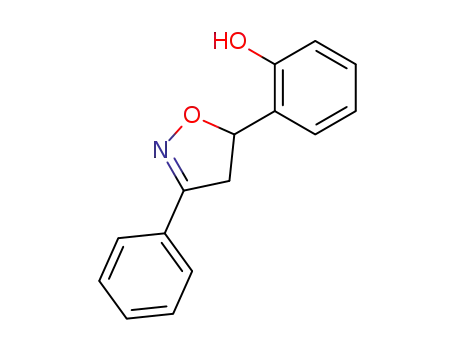 3-phenyl-5-(2-hydroxyphenyl)isoxazoline