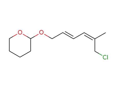 2-((2E,4Z)-6-Chloro-5-methyl-hexa-2,4-dienyloxy)-tetrahydro-pyran