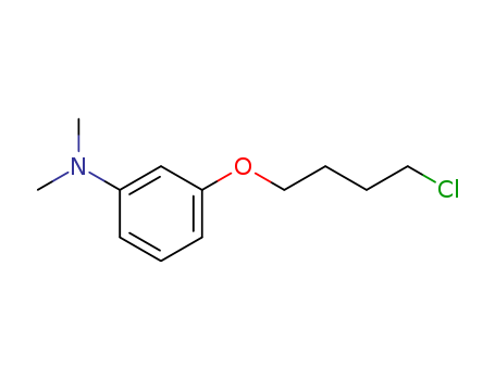 Benzenamine, 3-(4-chlorobutoxy)-N,N-dimethyl- CAS No  143916-45-4