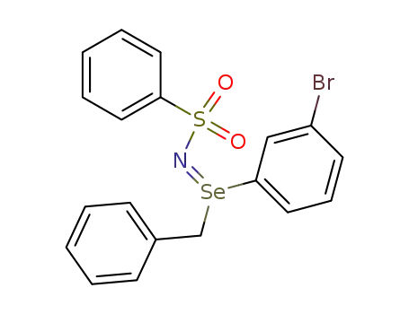 Se-(m-bromophenyl)-Se-benzyl-N-phenylsulfonylselenimide