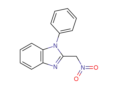 Molecular Structure of 36097-97-9 (1-phenyl-2-nitromethylbenzimidazole)