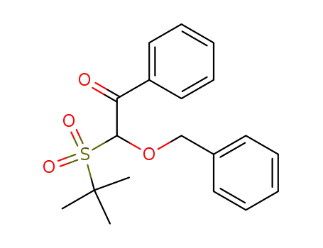α-benzyloxy-α-(tert-butylsulfonyl)acetophenone