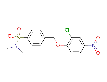 4-(2-Chloro-4-nitro-phenoxymethyl)-N,N-dimethyl-benzenesulfonamide