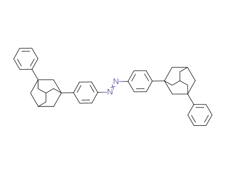 4,4'-Bis-<3-phenyl-adamantyl-(1)>-azobenzol