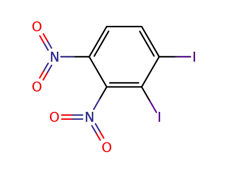 1,2-diiodo-3,4-dinitro-benzene