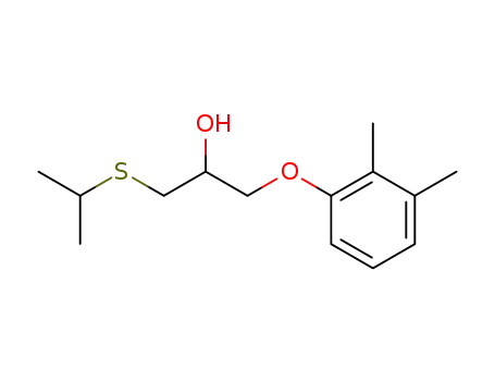 2-Propanol, 1-(2,3-dimethylphenoxy)-3-[(1-methylethyl)thio]-
