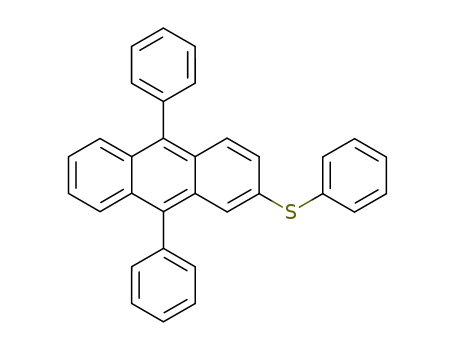 2-Phenylthio-9,10-diphenyl-anthracen