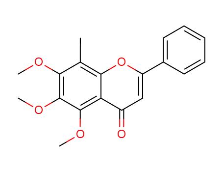 5,6,7-trimethoxy-8-methyl-2-phenyl-chromen-4-one