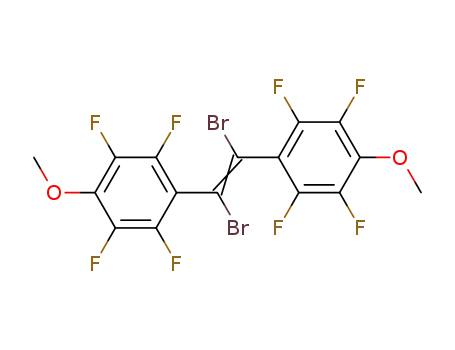 α,β-Dibromo-octafluoro-4,4'-dimethoxystilben
