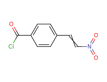4-(2-Nitrovinyl)-benzoesaeurechlorid