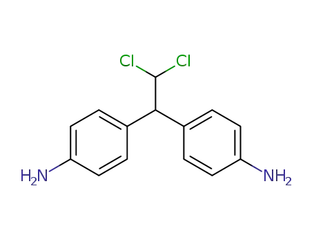 Molecular Structure of 56138-88-6 (4,4-(2,2-Dichloroethylidene)bisbenzenamine)