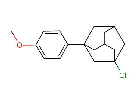 1-Chloro-3-(4-methoxy-phenyl)-adamantane