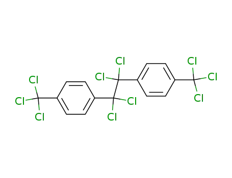 Molecular Structure of 92967-63-0 (1,1,2,2-Tetrachlor-1,2-bis-<4-trichlormethyl-phenyl>-aethan)