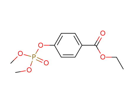Molecular Structure of 59288-77-6 (O,O-Dimethyl-O-p-aethoxycarbonylphenyl-phosphat)